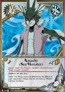 Amachi (Sea Monster) card artwork