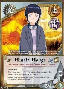 Hinata Hyuga card artwork