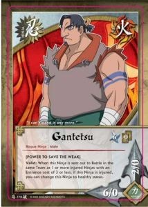 Gantetsu card artwork