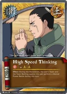 High Speed Thinking card artwork