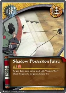 Shadow Possession Jutsu card artwork