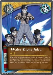 Water Clone Jutsu card artwork