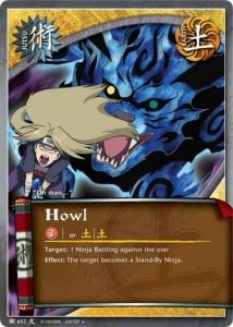Howl card artwork