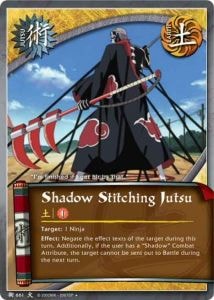 Shadow Stitching Jutsu card artwork