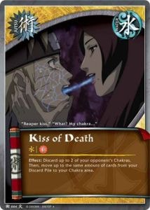Kiss of Death card artwork