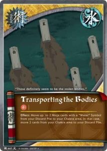 Transporting the Bodies card artwork