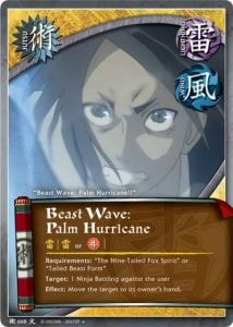 Beast Wave: Palm Hurricane card artwork