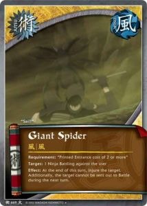 Giant Spider card artwork