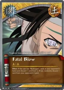Fatal Blow card artwork