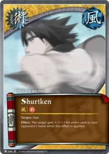 Shuriken card artwork