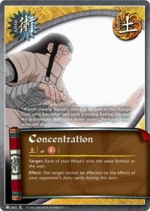 Concentration card artwork