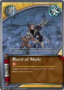 Burst of Shots card artwork