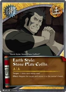 Earth Style: Stone Plate Coffin card artwork