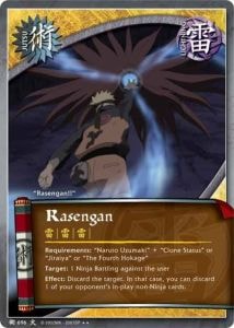 Rasengan card artwork