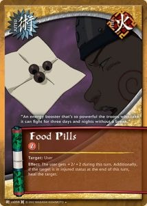 Food Pills card artwork