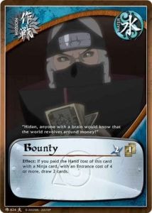 Bounty card artwork