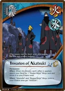 Invasion of Akatsuki card artwork
