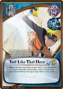 Just Like That Hero card artwork