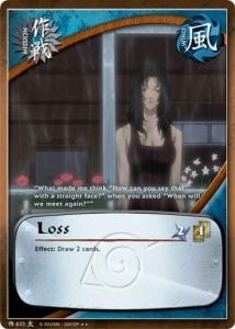 Loss card artwork