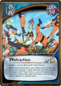 Distraction card artwork