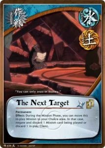 The Next Target card artwork