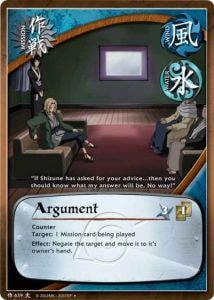 Argument card artwork
