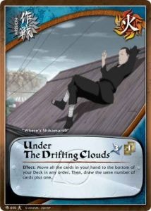 Under The Drifting Clouds card artwork