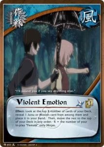 Violent Emotion card artwork