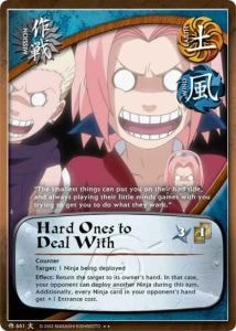 Hard Ones to Deal With card artwork