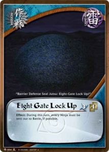 Eight Gate Lock Up card artwork