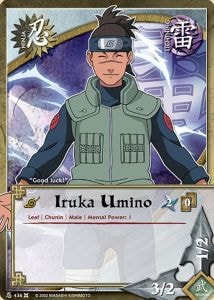 Iruka Umino card artwork
