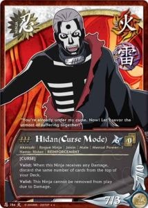 Hidan (Curse Mode) card artwork