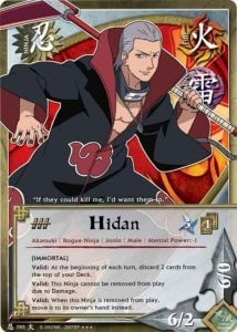 Hidan card artwork