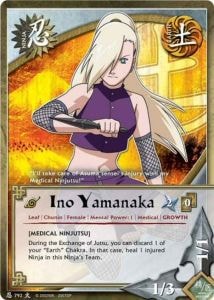 Ino Yamanaka card artwork