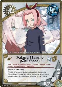 Sakura Haruno (Childhood) card artwork