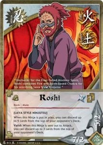 Roshi card artwork