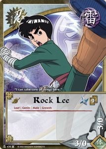 Rock Lee card artwork
