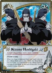 Kisame Hoshigaki card artwork