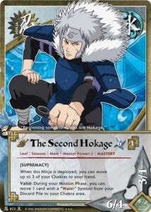 The Second Hokage card artwork