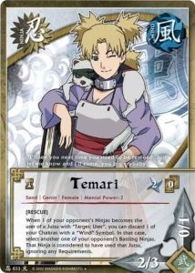 Temari card artwork