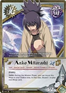 Anko Mitarashi card artwork