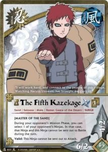 The Fifth Kazekage card artwork
