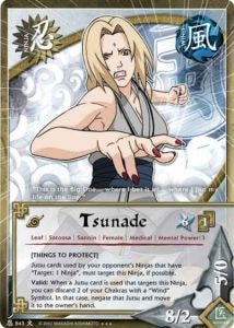 Tsunade card artwork