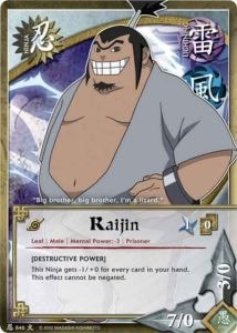 Raijin card artwork