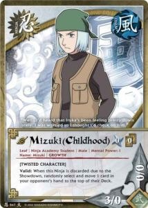 Mizuki (Childhood) card artwork
