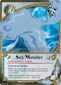 Sea Monster card artwork