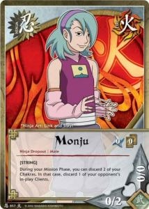 Monju card artwork