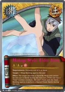 Hokage Style: Elder Jutsu card artwork