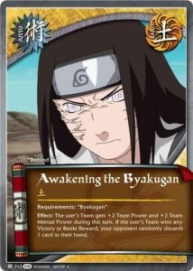 Awakening the Byakugan card artwork