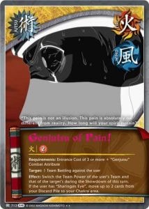 Genjutsu of Pain! card artwork